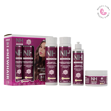 Kit Capilar uso Diário com 4 itens NH New Hair - Belkit