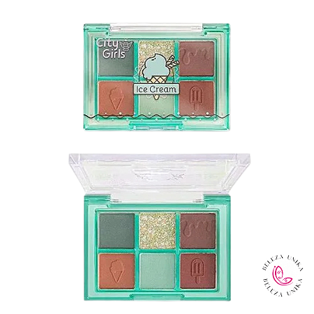 Paleta de Sombras Ice Cream - City Girls