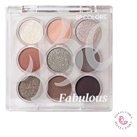 Paleta De Sombras Be Fabulous Cor A - SPCOLORS