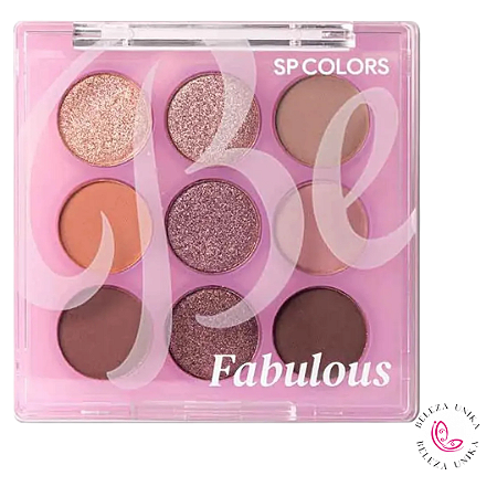 Paleta De Sombras Be Fabulous Cor C - SPCOLORS