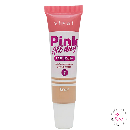 Base Liquida Pink All Day Cor 01