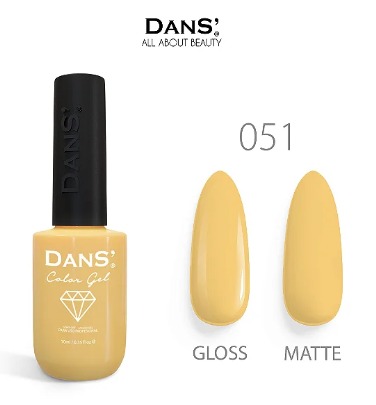 Esmalte em Gel Dans color 10ml Cor 051