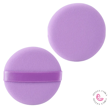 Kit Espoja De Maquiagem Ultra Soft 2un Liláis - Zalike