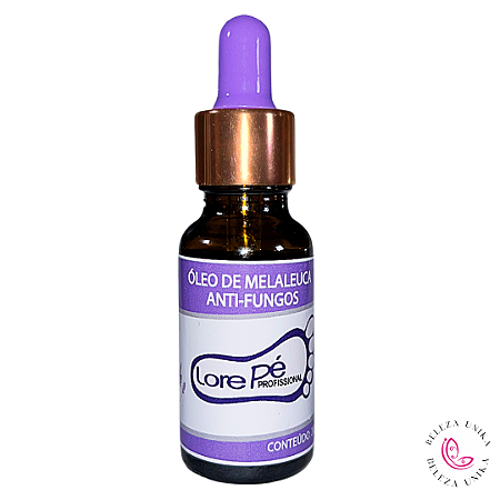 Óleo De Melaleuca Anti - Fungos 200ml - Lore PéAnti-inflamatório, ajuda na cicatrização de ferimentos e no tratamentio d