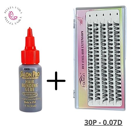 FadVan Cilios Tufinhos 30D ( Cola Salon de Brinde )