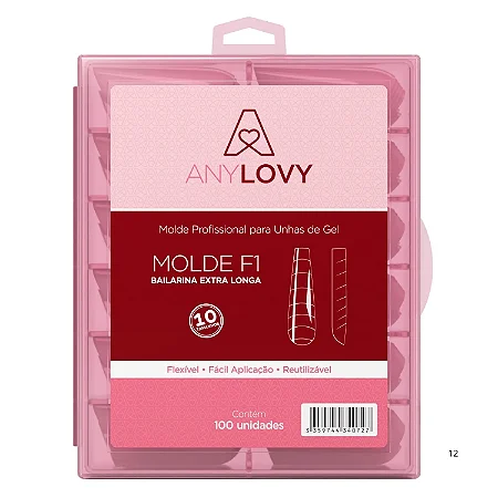 Molde F1 Bailarina Extra Longa Anylovy 120 Un