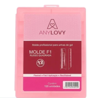 Molde Rosa Russo Quadrada Anylovy 120 Un