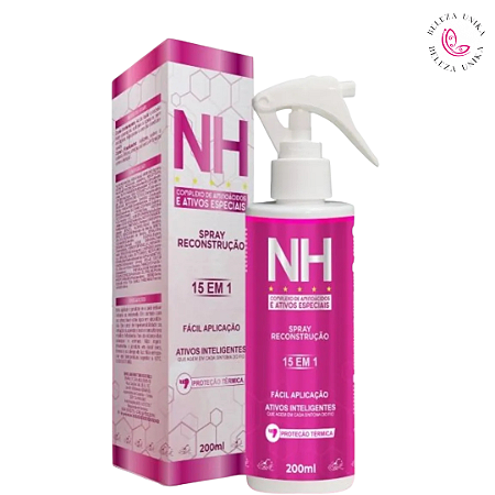 Spray Reconstrução Proteção Térmica 15 Em 1 Belkit 200ml.