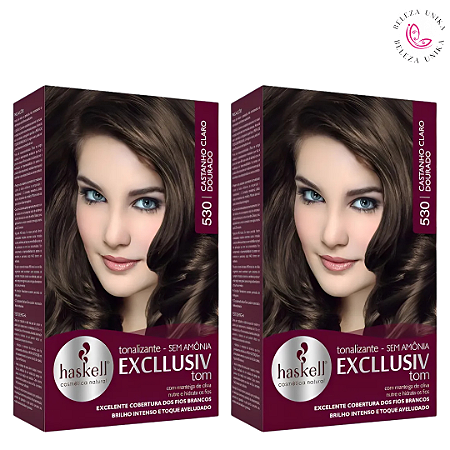 Tinta Tonalizante - Sem Amônia Excllusiv Tom Haskell