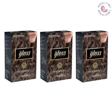 Tinta Acquaflora Hidra Gloss Coloração Creme