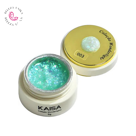 Gel Com Flakes Para Decoração Kaisa Cor 03 - Coleção Wonderlight