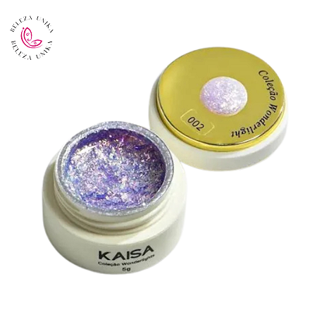 Gel Com Flakes Para Decoração Kaisa Cor 02 - Coleção Wonderlight