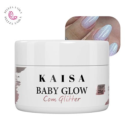 Gel Baby Glow Com Glitter Kaisa 20g