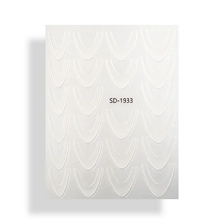 Decoração Adesiva Efeito Francesinha - Real Love