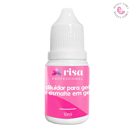 Diluidor de esmaltes e gel 10ml - Risa