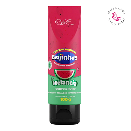 Esfoliante Corporal Beijinhos Melancia 100g - Belkit