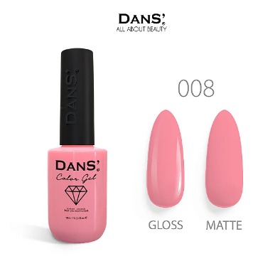 Esmalte em Gel Dans color 10ml Cor 08