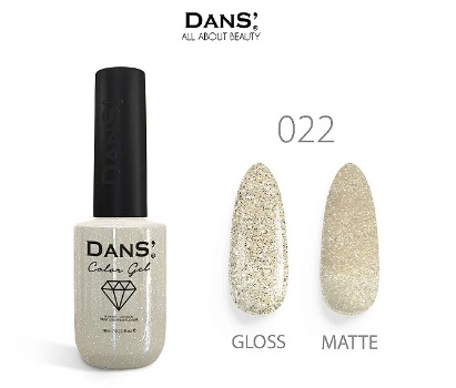 Esmalte em Gel Dans color 10ml Cor 022