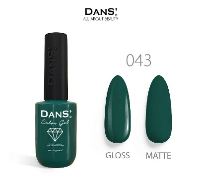 Esmalte em Gel Dans color 10ml Cor 043