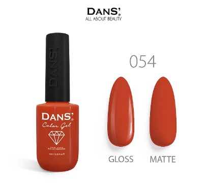Esmalte em Gel Dans color 10ml Cor 054