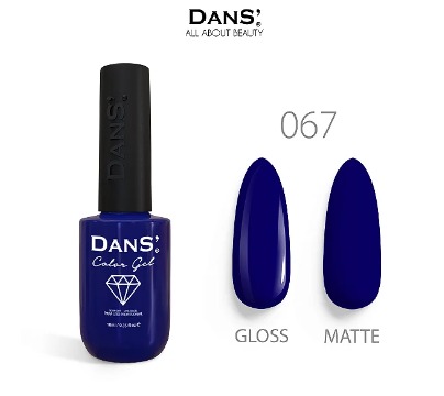 Esmalte em Gel Dans color 10ml Cor 067