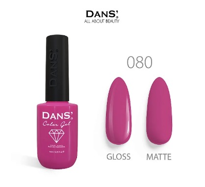 Esmalte em Gel Dans color 10ml Cor 080