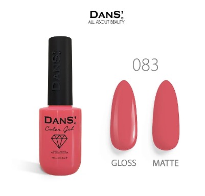 Esmalte em Gel Dans color 10ml Cor 083