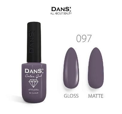 Esmalte em Gel Dans color 10ml Cor 097