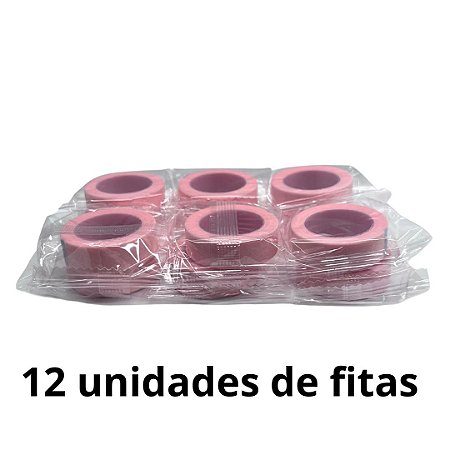 Fita micropore Pacote com 12 unidades