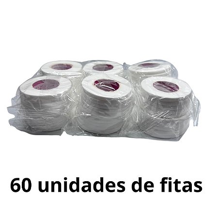 Fita Japonesa Fina com 60 unidades branca