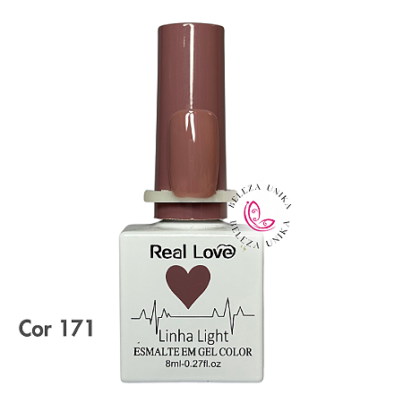 Esmalte em Gel Real Love Cor 171 Col. Coração