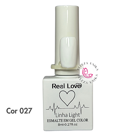 Esmalte em Gel Real Love Cor 27 Col. Coração
