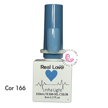 Esmalte em Gel Real Love Cor 166 Col. Coração