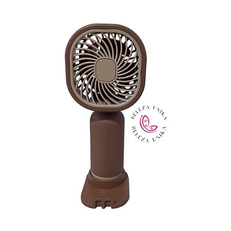 Ventilador Mini Fan Marrom