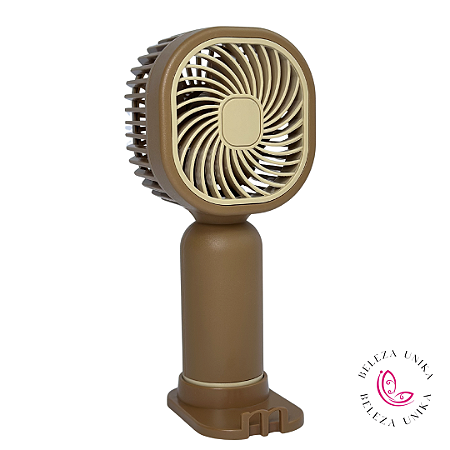 Ventilador Mini Fan Marrom