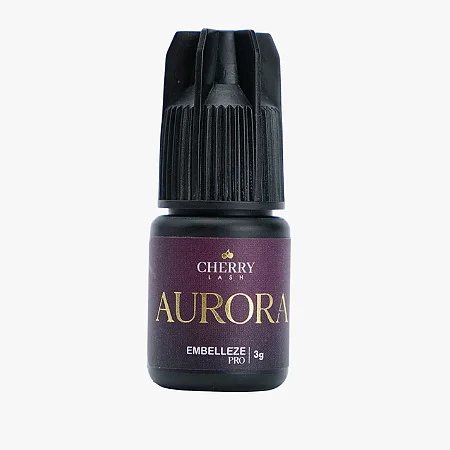 Cola Adesivo Cherry Aurora  - 3ml Para Extensão De Cílios