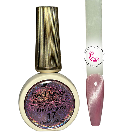 Esmalte em Gel Real Love Olho de Gato cor 17