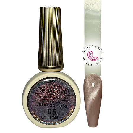 Esmalte em Gel Real Love Olho de Gato cor 05