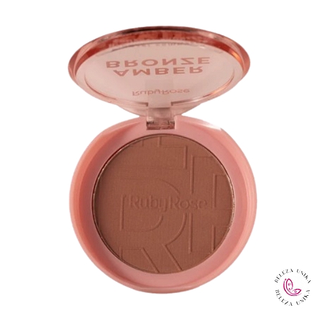 Bronzer Compacto-Amber Bronze HB-M202-3 Rubyrose