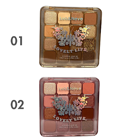 Paleta De Sombra Lovely Life - Lua & Neve