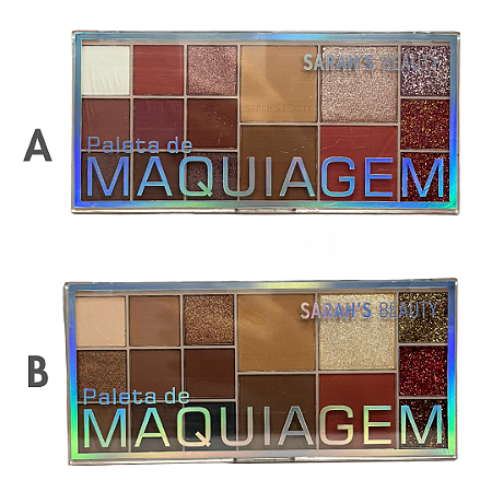 Paleta De Maquiagem - Sarah's Beauty