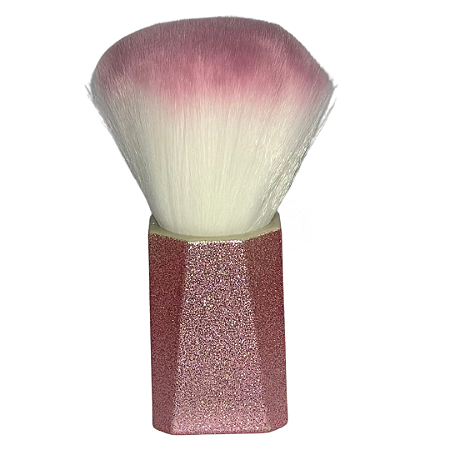 Pincel para Limpeza de Pó Luxo Bella rosa