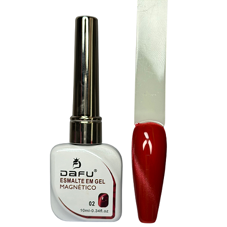 Esmalte Dafu Magnetico Tons Vermelhos Cor 02