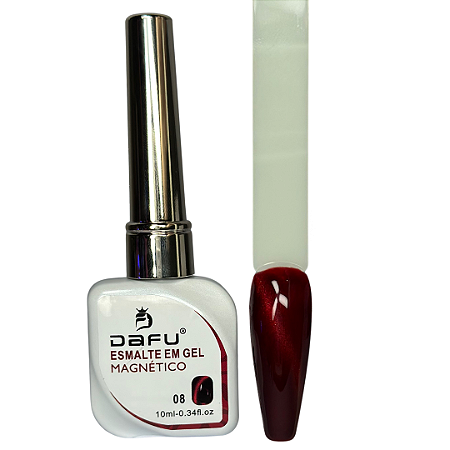 Esmalte Dafu Magnetico Tons Vermelhos Cor 08
