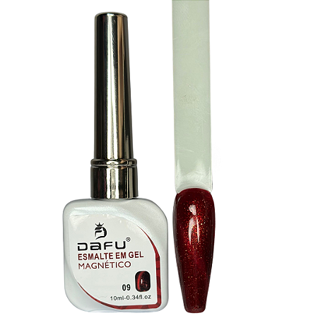 Esmalte Dafu Magnetico Tons Vermelhos Cor 09