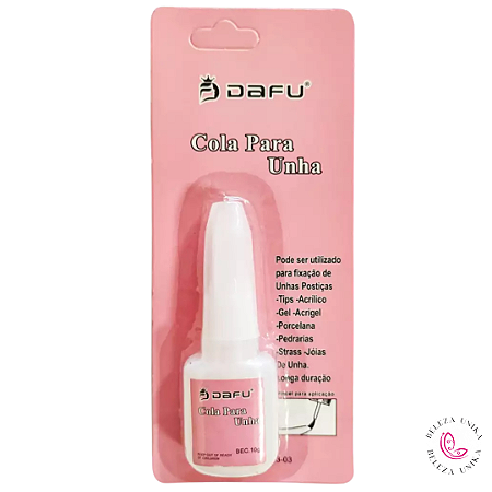 Cola para Unhas Portiças 10g - Dafu