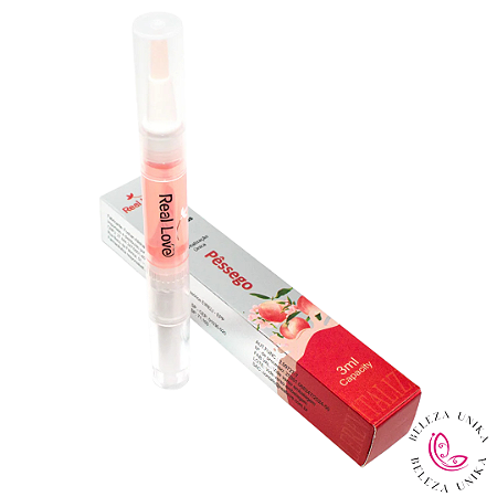 Oléo Revitalizador de Cutículas - Real Love Pêssego