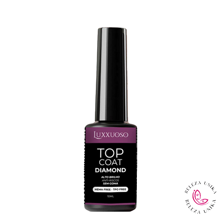 Top Coat Luxxuoso - Linha Prime 10ml - Luxxuoso