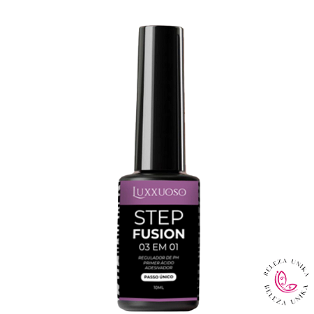 Step Fusion 03 em 01 - PH, Primer e Adesivador 10ml - Luxxuoso