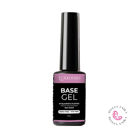 Base Gel Luxxuoso sem Goma (média viscosidade) - Linha Prime 10ml - Luxxuoso